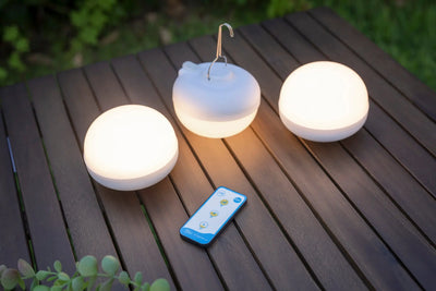 Cherry LED Hanging Lights Las Olas Luxury Living | Poolside Chaise Lounge Chairs